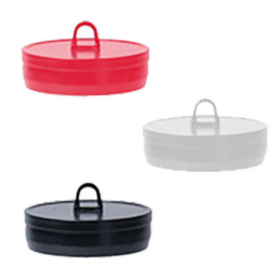 Poly Hanger Plugs-Red-White-Black